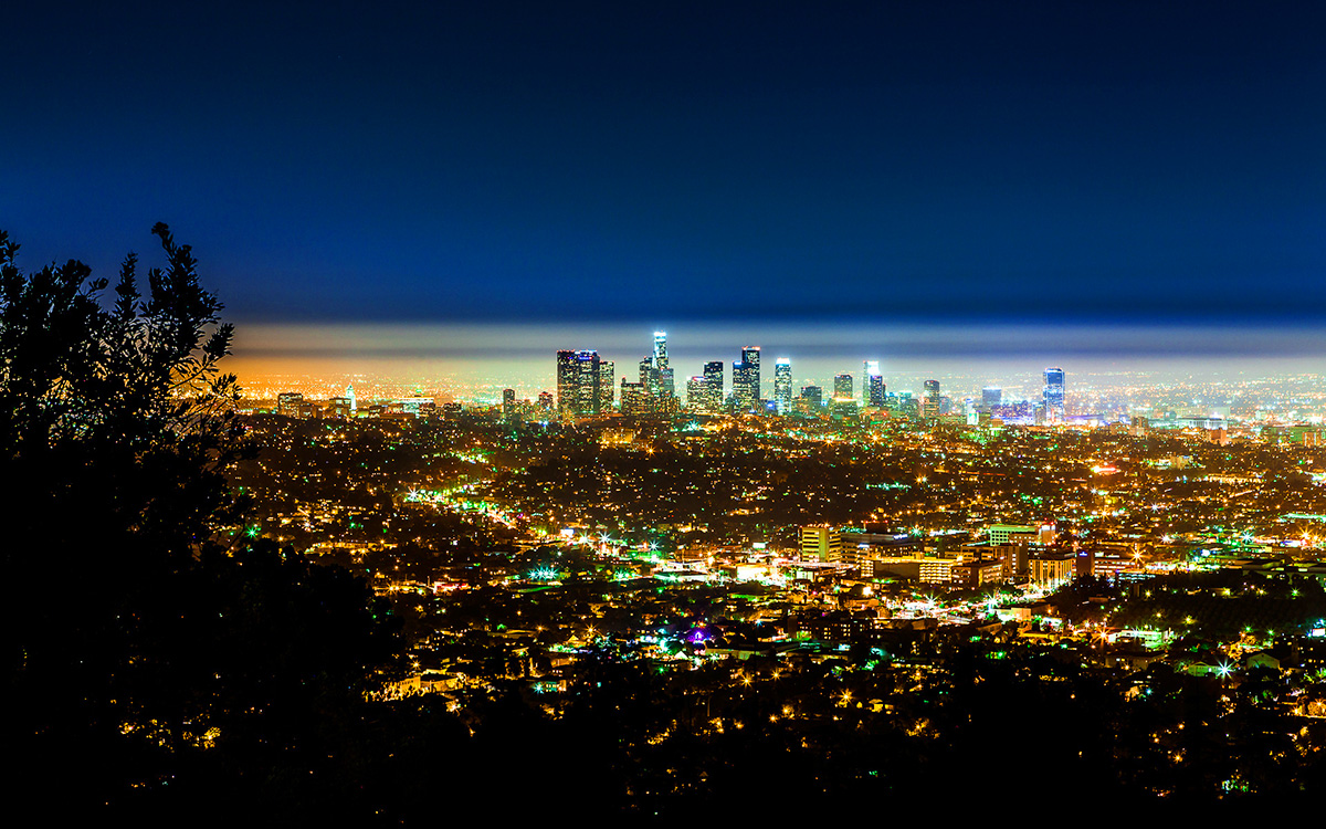 Los Angeles city view